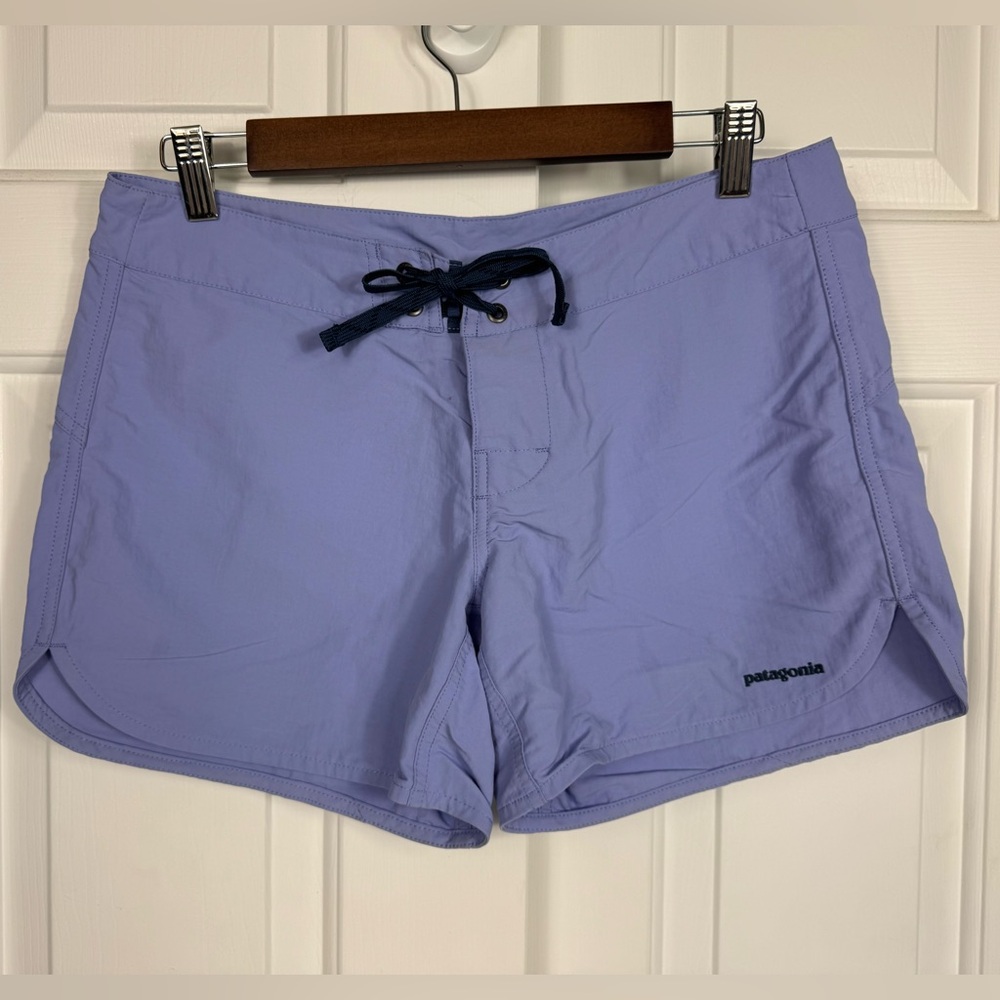 Patagonia Women’s Blue Board Shorts Swim Size 6 Low Rise